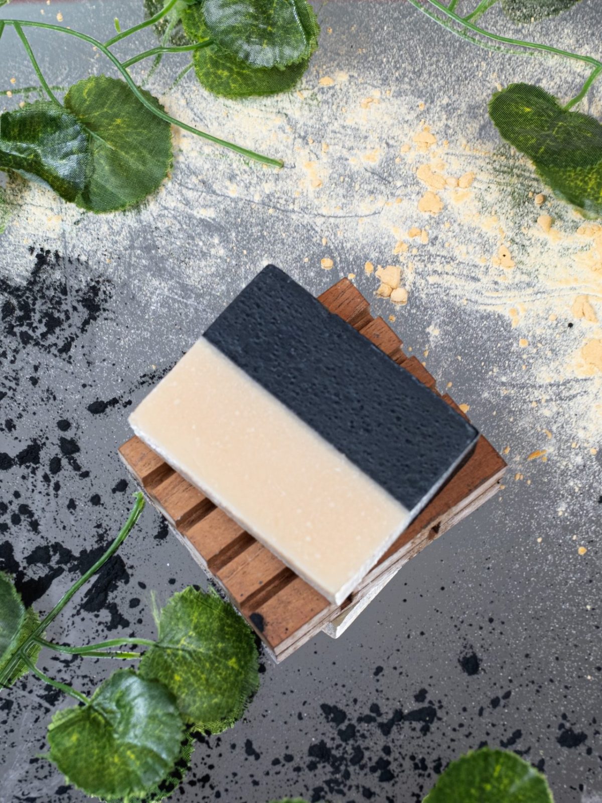 Papaya Charcoal Soap