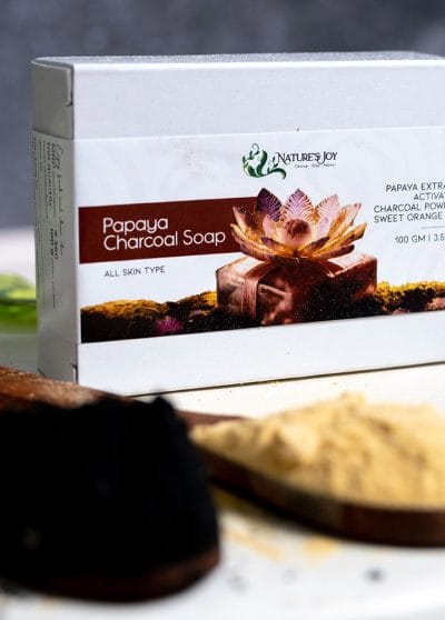Papaya Charcoal Soap